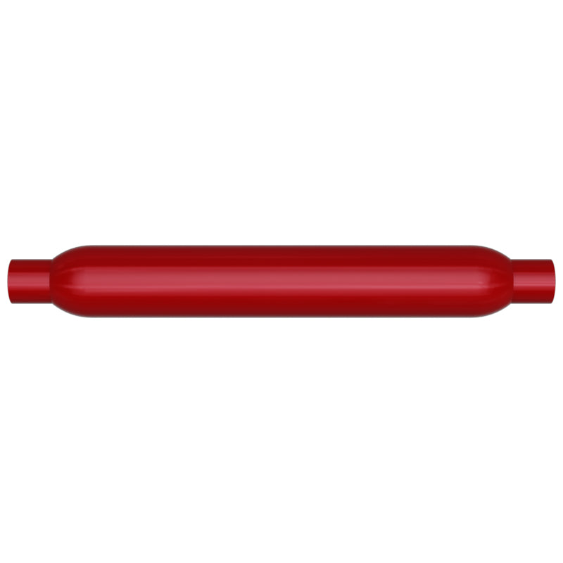 MagnaFlow Muffler Red Pack Series Glasspack 3.5in Rd 26in Body Length 2in/2in Inlet/Outlet-thumbmail-2
