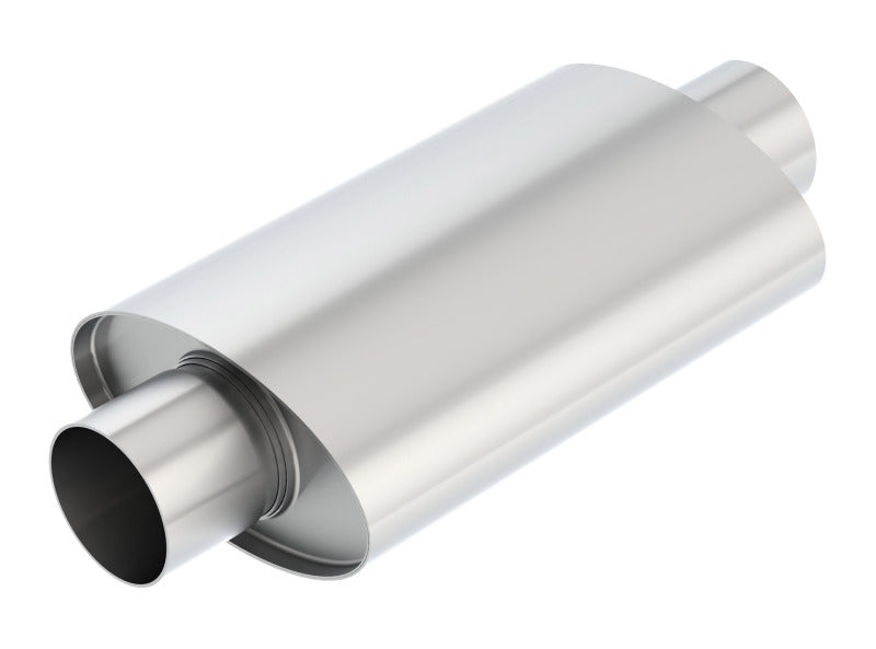 Borla XR-1 Multi-Core 3in Ctr-Ctr Oval 12in x 4.25in x 7.88in Rotary Engine Equipped Racing Muffler-thumbmail-1