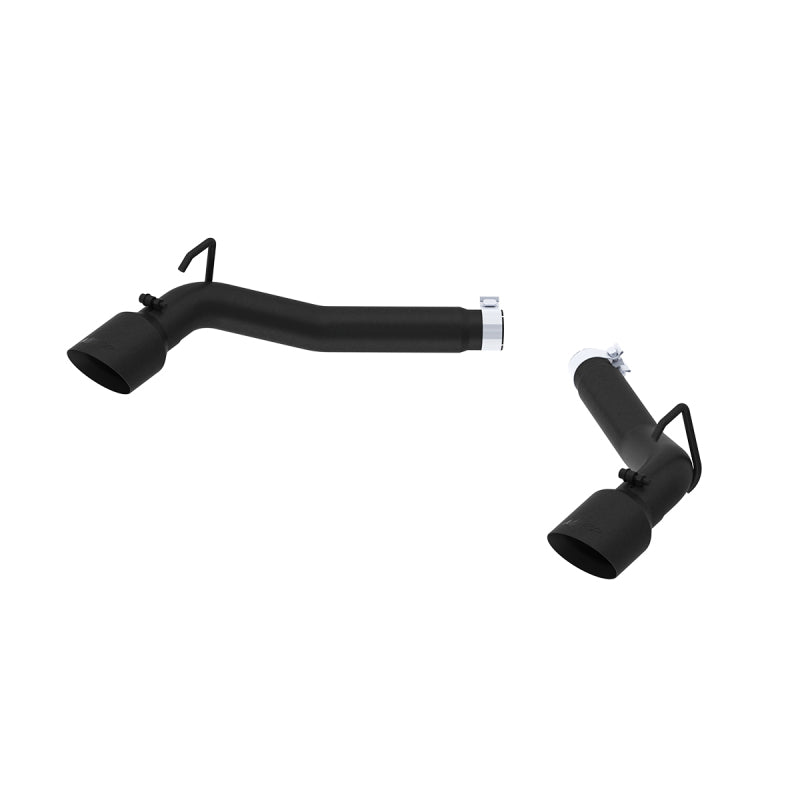 MBRP 2010-2015 Chevrolet Camaro V6 3.6L 3in Black Coated Axle Back Muffler Delete-thumbmail-2