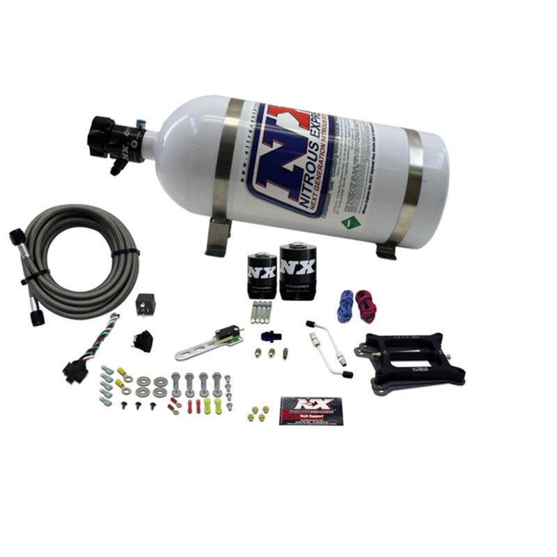 Nitrous Express 4150 Gasoline (RNC) Nitrous Kit w/10lb Bottle-thumbmail-3