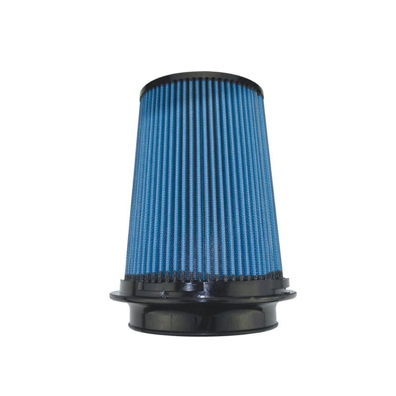 Injen SuperNano-Web Air Filter 5in Flange ID 7in Base/ 7.9in Height/ 5in Top/ Filter Monitor Nipple-thumbmail-1
