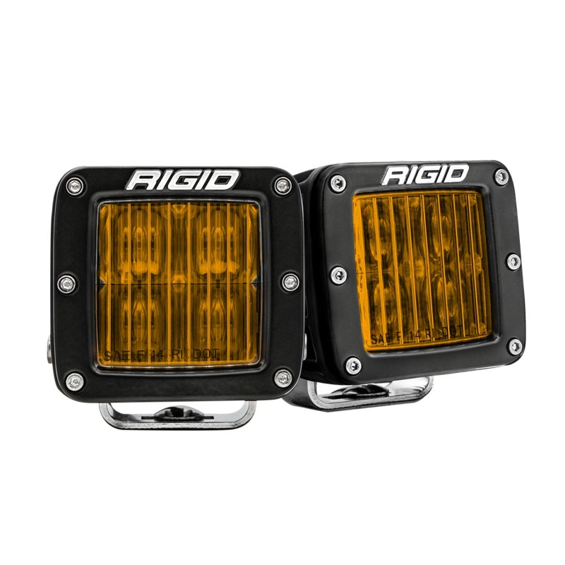 Rigid Industries D-Series PRO SAE Fog Yellow Pair-thumbmail-1