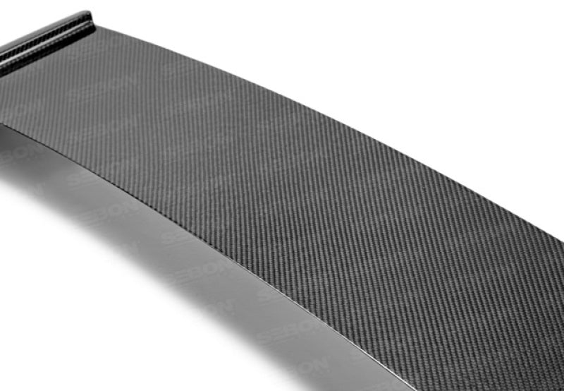 Seibon 08-10 Subaru WRX/STi Hatchback OEM-style Carbon Fiber Rear Spoiler Shaved-thumbmail-4