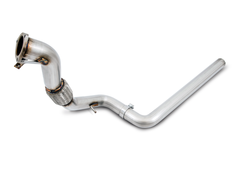 AWE Tuning Audi B9 A4 Touring Edition Exhaust Dual Outlet - Chrome Silver Tips (Includes DP)-thumbmail-10