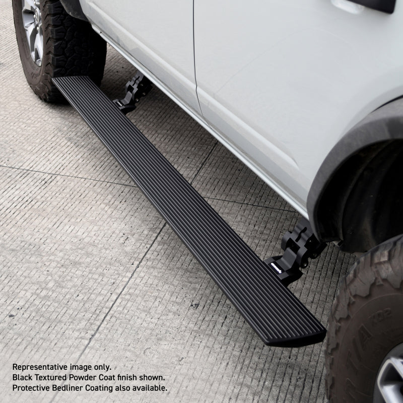 Go Rhino 15-22 Chevrolet Colorado Crew Cab 4dr E-BOARD E1 Electric Running Board Kit - Bedliner Coat-thumbmail-4