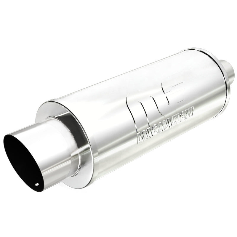 MagnaFlow Muffler W/Tip Mag SS 14X6X6 2.25/4.-thumbmail-2