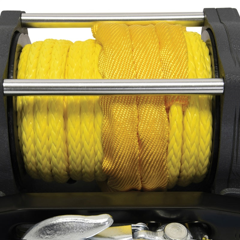 Superwinch 4500 LBS 12V DC 1/4in x 50ft Synthetic Rope Terra 4500SR Winch - Gray Wrinkle-thumbmail-8