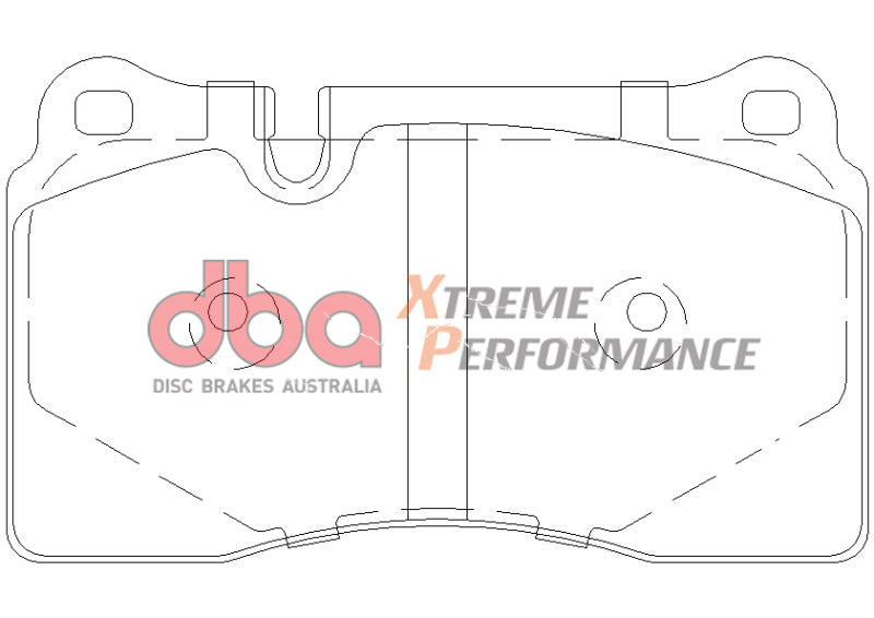 DBA 09-13 Chevy Corvette ZR-1 XP650 Rear Brake Pads-thumbmail-2