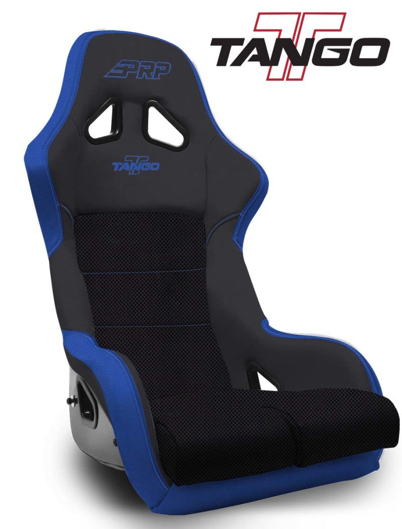 PRP Tango Composite Seat- Black/Blue-thumbmail-1