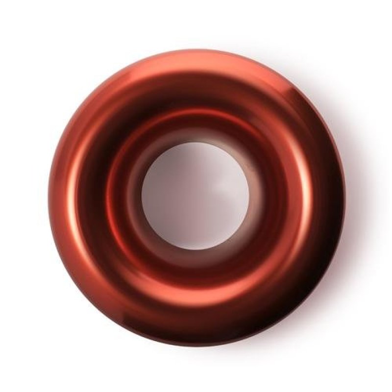 BLOX Racing 4.0in Velocity Stack Aluminum Anodized Red 6in OD-thumbmail-2
