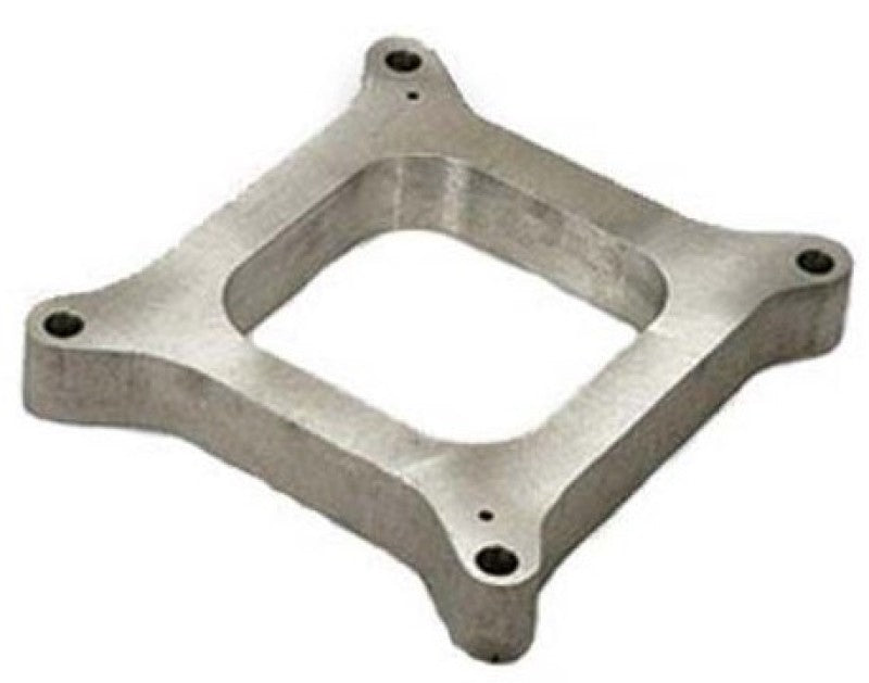 Moroso 4150/4160 Carburetor Spacer - Open Plenum - 1in - Cast Aluminum-thumbmail-1