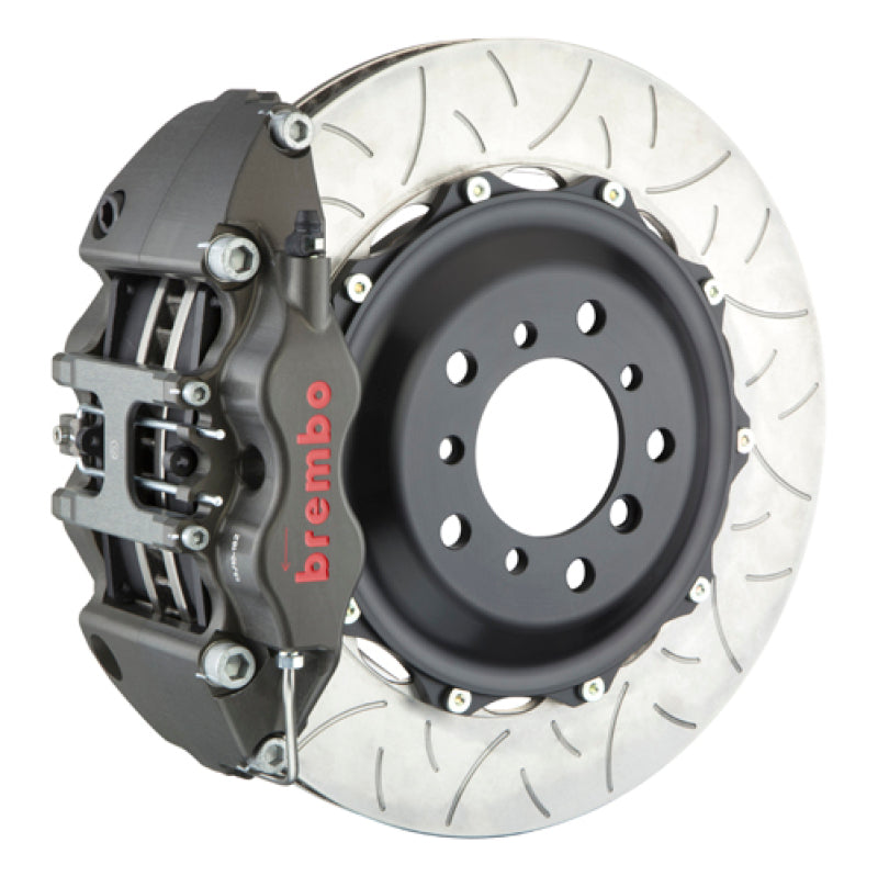 Brembo 97-04 986 Boxster S PISTA Fr Race BBK 4Pis Cast 2pc 355x35x53a 2pc Rotor T3-Clear HA-thumbmail-1
