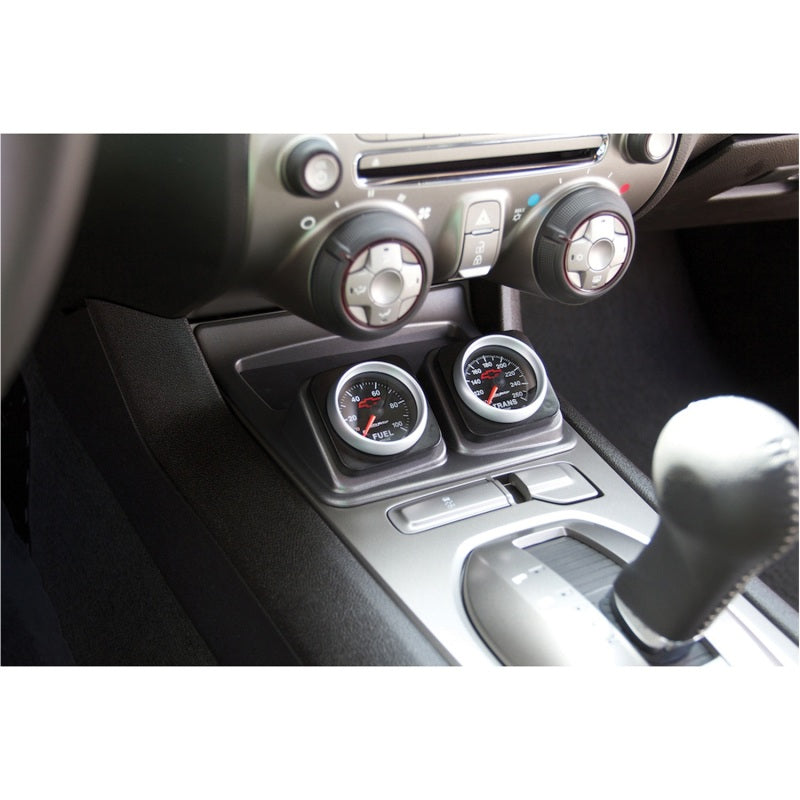 Autometer 10-12 Chevrolet Camaro Dual Console Pod (Factory Match)-thumbmail-4