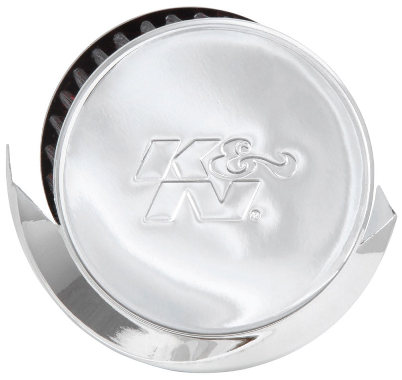 K&N 1in Flange L x 3in OD x 2.5in Height Clamp On Crankcase Vent Filter-thumbmail-12