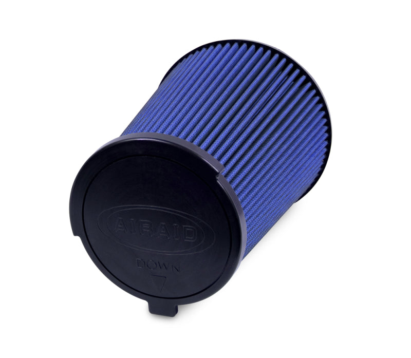 Airaid 10-14 Ford Mustang Shelby 5.4L Supercharged Direct Replacement Filter - Oiled / Blue Media-thumbmail-4
