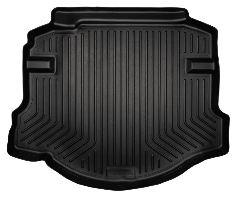 Husky Liners 2012 Honda Civic (4DR/Non-Hybrid) WeatherBeater Black Trunk Liner-thumbmail-2