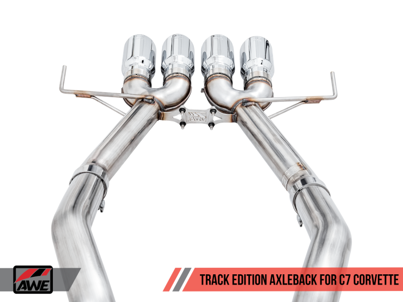 AWE Tuning 14-19 Chevy Corvette C7 Z06/ZR1 (w/o AFM) Track Edition Axle-Back Exhaust w/Chrome Tips-thumbmail-6