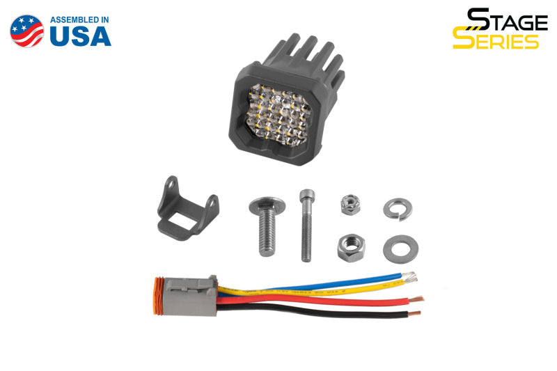 Diode Dynamics Stage Series C1R - White Flood Standard LED Pod (one)-thumbmail-3