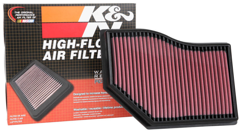 K&N 2019 Mercedes Benz A220 L4-2.0L DSL Turbo Replacement Drop In Air Filter-thumbmail-18