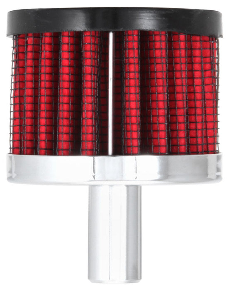 K&N Steel Base Crankcase Vent Filter .5in Vent OD x 2in OD x 1.5in Height-thumbmail-9