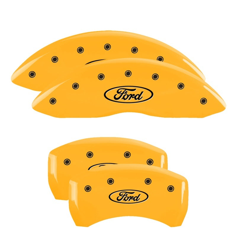 MGP 4 Caliper Covers Engraved Front & Rear ST Yellow finish black ch-thumbmail-2