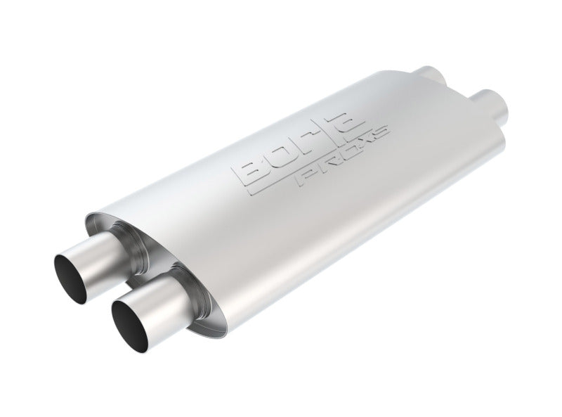 Borla 2.25in Dual In/Out 19in x 9.5in x 4in Turbo XL Muffler-thumbmail-2