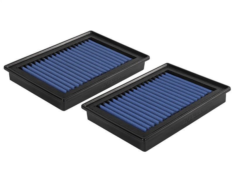 aFe MagnumFLOW Pro 5R OE Replacement Air Filter (Pair) 16-19 Infiniti Q50/60 V6-3.0L (tt)-thumbmail-1