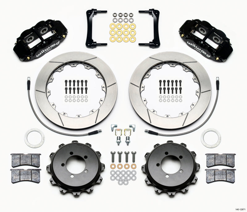 Wilwood Narrow Superlite 4R Rear Kit 12.88in 2012-Up Toyota / Scion FRS w/Lines-thumbmail-1