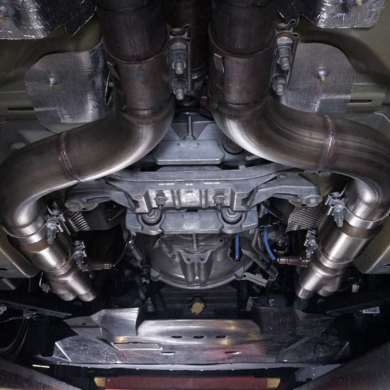 Stainless Works 2015+ Ford GT350 Headers 1-7/8in Primaries High-Flow Cats 3in Collectors-thumbmail-16