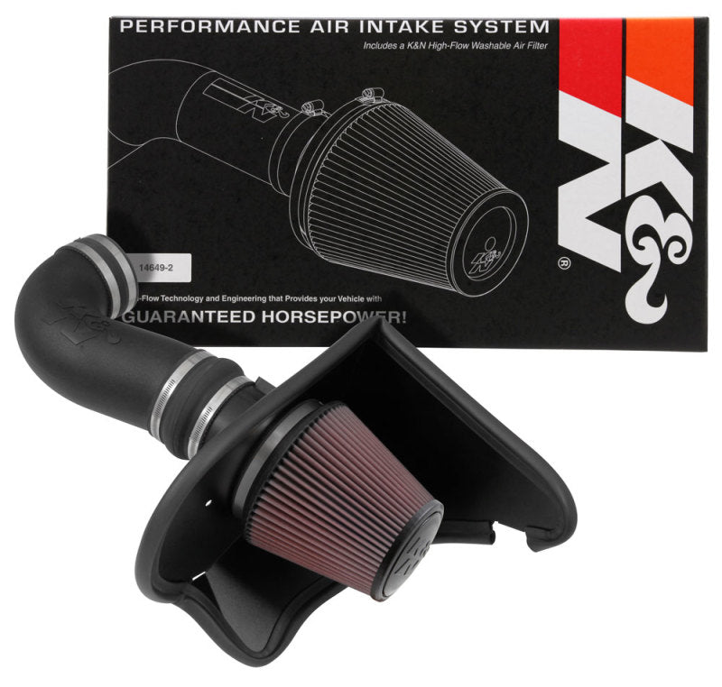 K&N 2016 Chevy Camaro SS V8-6.2L Aircharger Performance Intake-thumbmail-18