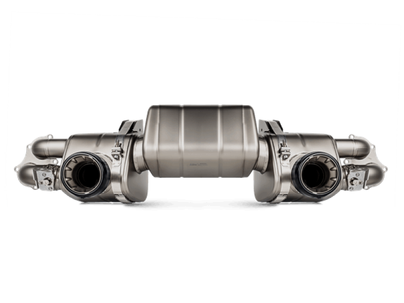 Akrapovic 2020+ Porsche Cayman GT4 (718) Slip-On Race Line (Titanium) (Req Tips / Option 2)-thumbmail-2