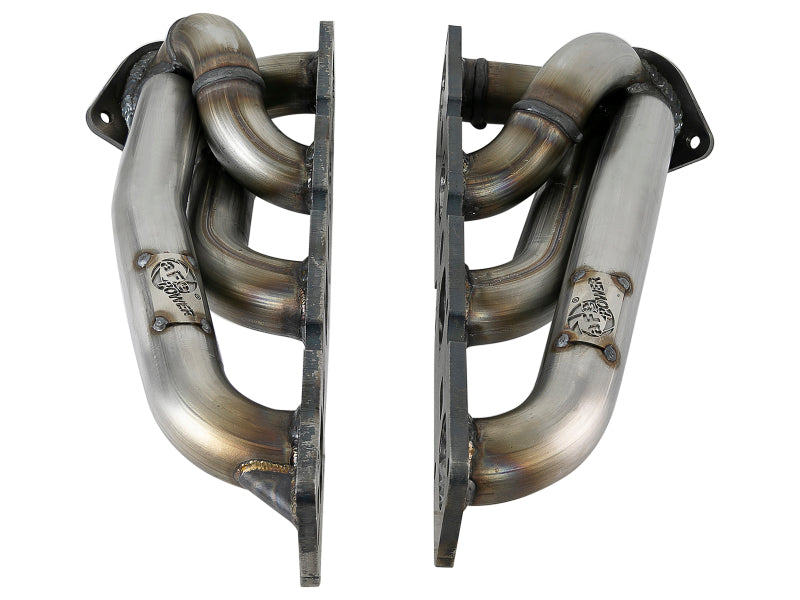 aFe Power Twisted Steel 304SS Shorty Header 09-18 Dodge Challenger / Charger V8-5.7L-thumbmail-8