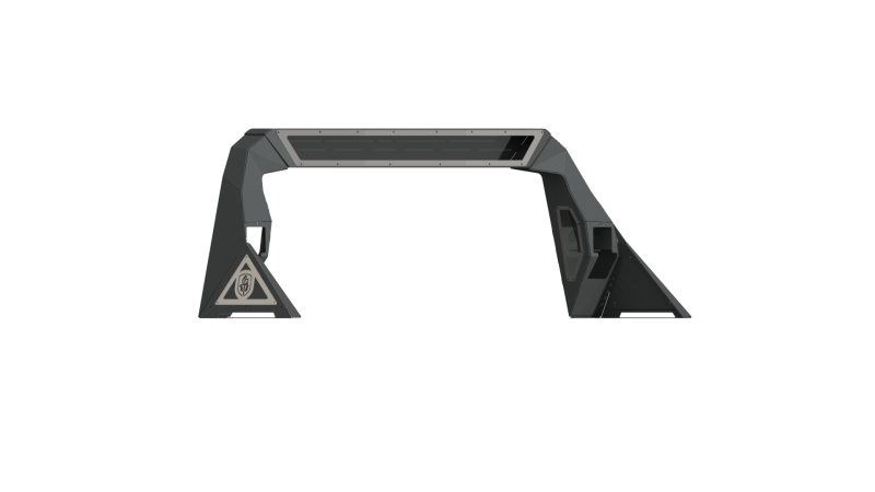 Road Armor 99-20 Ford F-250 iD Headache Rack w/Bedrail Pods/ 40in Center Light Pod/Ring - Raw-thumbmail-1