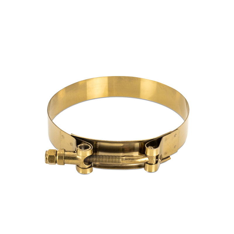 Mishimoto 2 Inch Stainless Steel T-Bolt Clamps - Gold-thumbmail-1