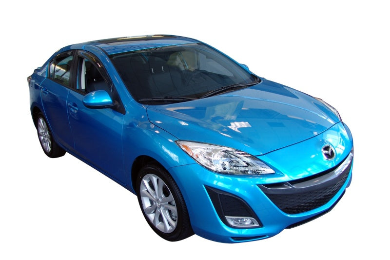 AVS 10-13 Mazda 3 Ventvisor Outside Mount Window Deflectors 4pc - Smoke-thumbmail-9
