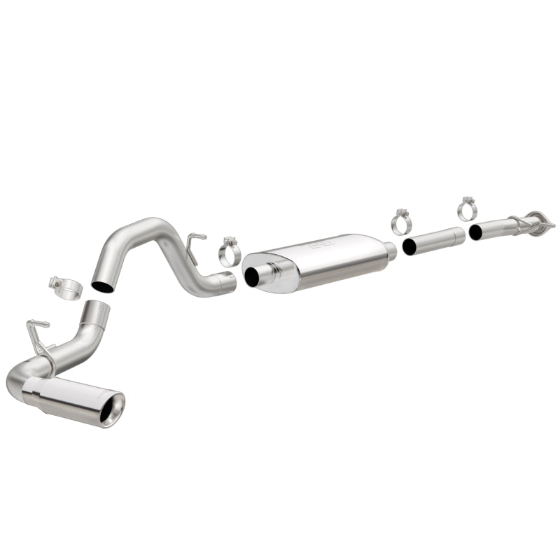 MagnaFlow Stainless Cat-Back Exhaust 2015 Chevy Colorado/GMC Canyon Single Passenger Rear Exit 4in-thumbmail-2