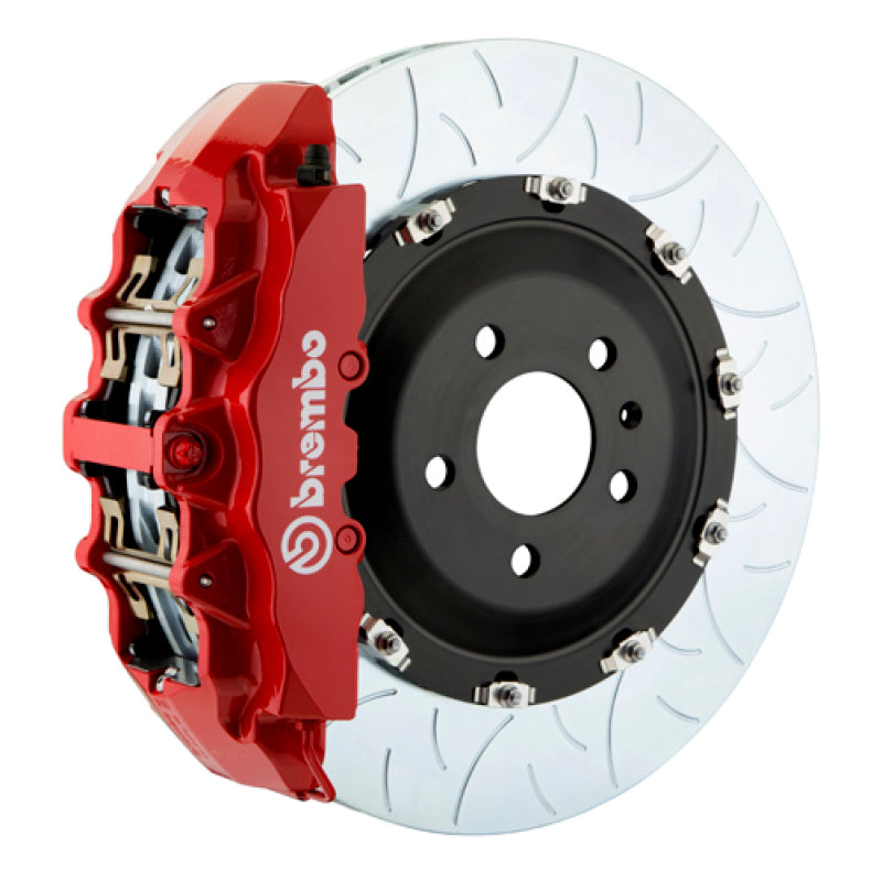 Brembo 19+ Z4/20+ Supra Front GT BBK 6 Piston Cast 380x34 2pc Rotor Slotted Type3-Red-thumbmail-1