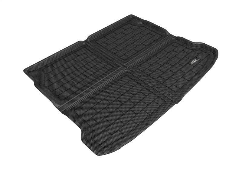 3D MAXpider 19-21 Mazda Mazda3 Hatchback Kagu Cross Fold Cargo Liner - Black-thumbmail-2