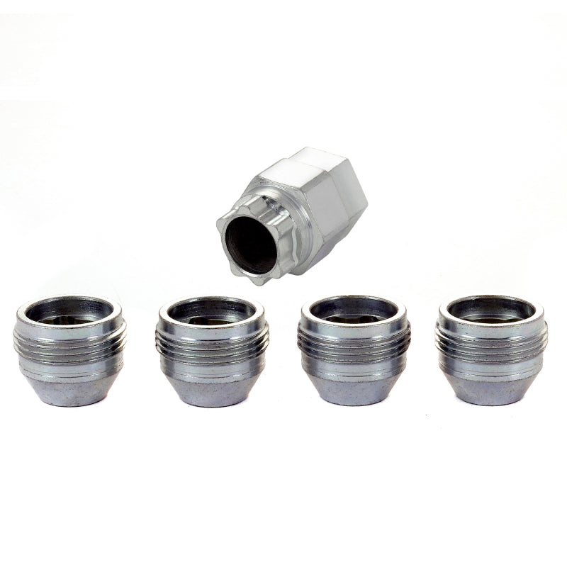McGard Wheel Lock Nut Set - 4pk. (Under Hub Cap / Cone Seat) 1/2-20 / 3/4 & 13/16 Hex / .775in. L-thumbmail-3