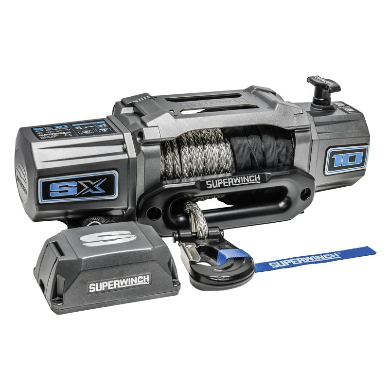 Superwinch 10000 LBS 12V DC 3/8in x 80ft Synthetic Rope SX 10000 Winch-thumbmail-14