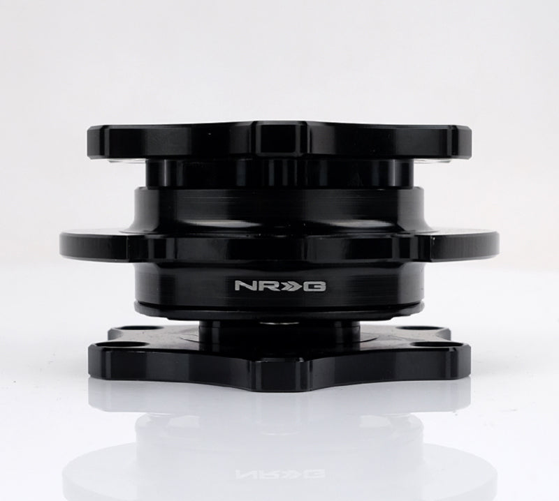 NRG Quick Release SFI SPEC 42.1 - Shiny Black Body / Shiny Black Ring-thumbmail-2