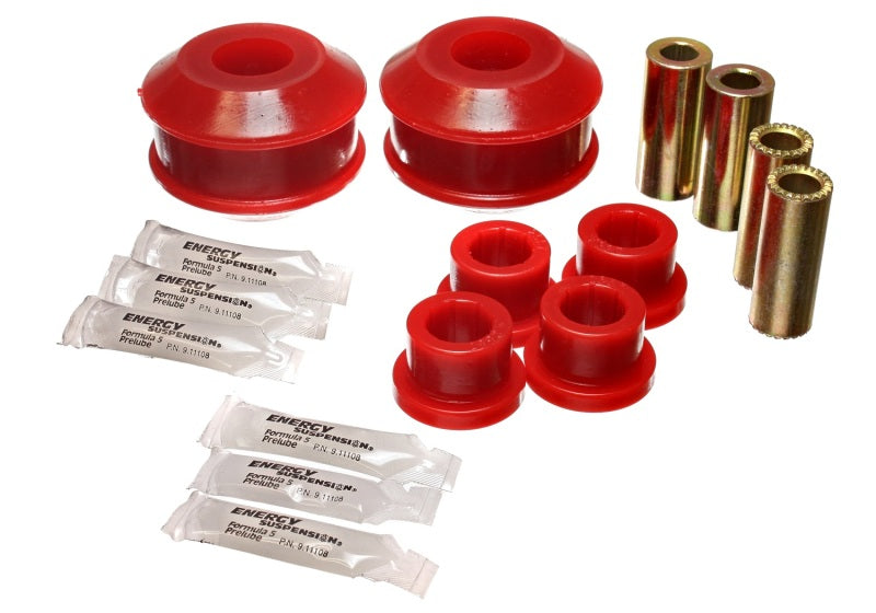 Energy Suspension 03-05 Mitsubishi Lancer EVO 8 Red Front Control Arm Bushing Set-thumbmail-3