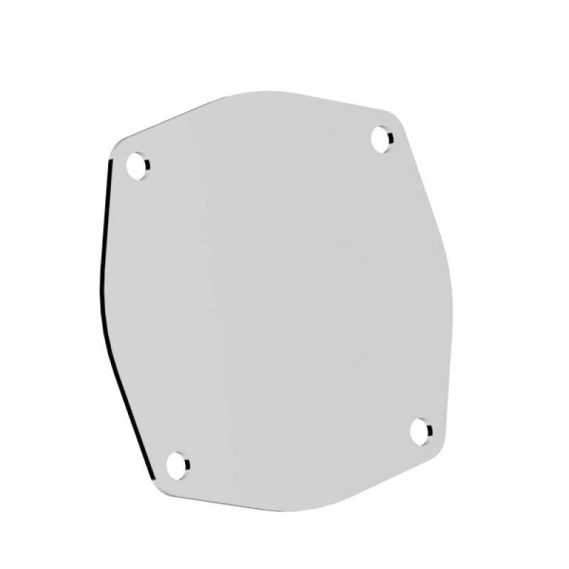QTP 5in Bolt-On QTEC 4 Bolt Cover Plate-thumbmail-1