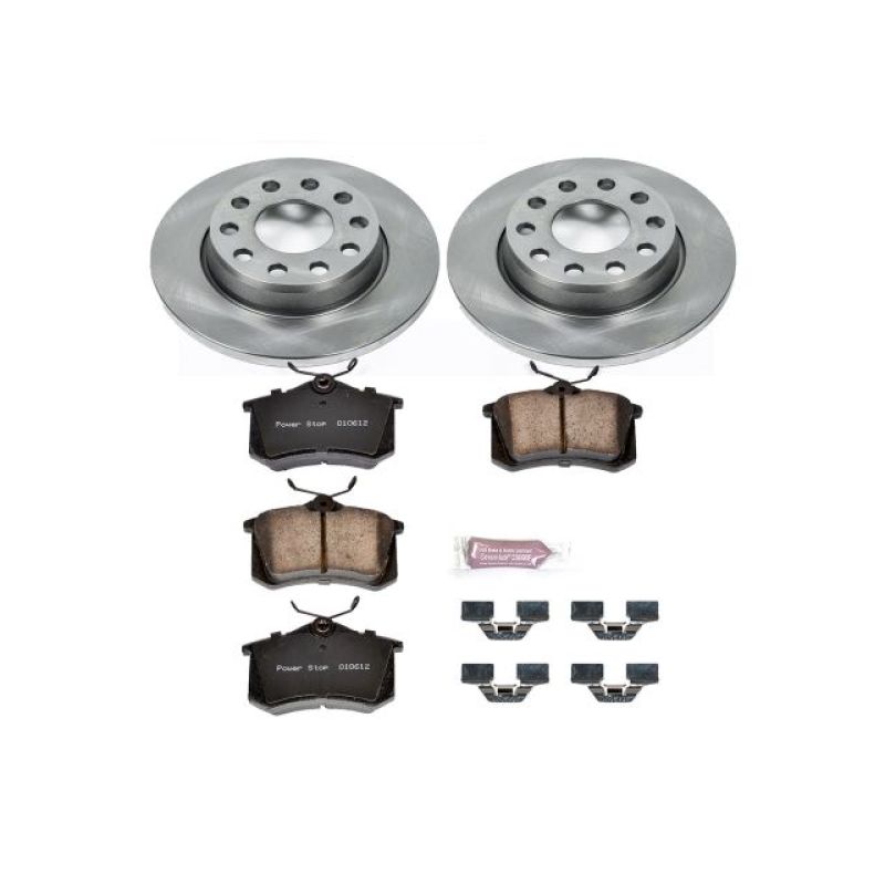 Power Stop 02-05 Audi A4 Rear Autospecialty Brake Kit-thumbmail-1