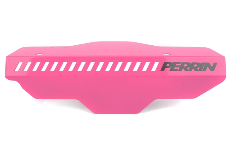 Perrin Subaru Pulley Cover (For EJ Engines) - Hyper Pink-thumbmail-3