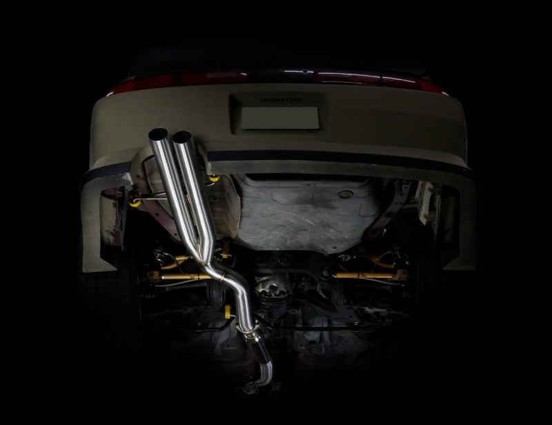 ISR Performance Series II - EP Dual Rear Section Only - 95-98 Nissan 240sx (S14)-thumbmail-2