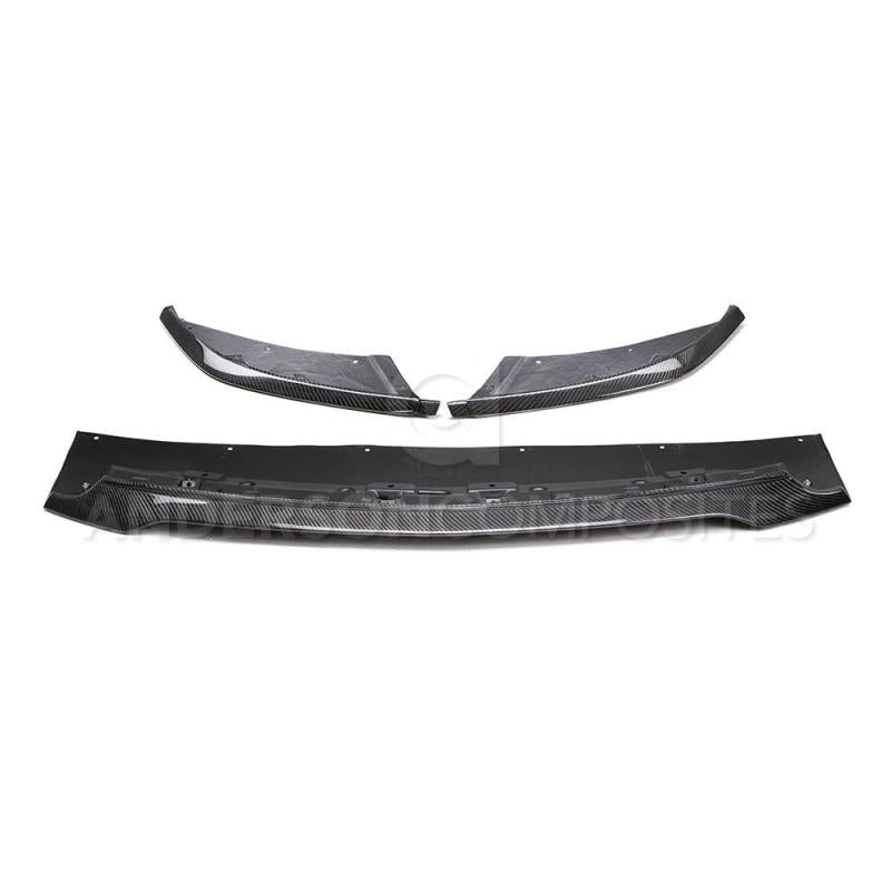 Anderson Composites 2015-2017 Ford Mustang Shelby GT350 Carbon Fiber Front Splitter (3 PC)-thumbmail-5