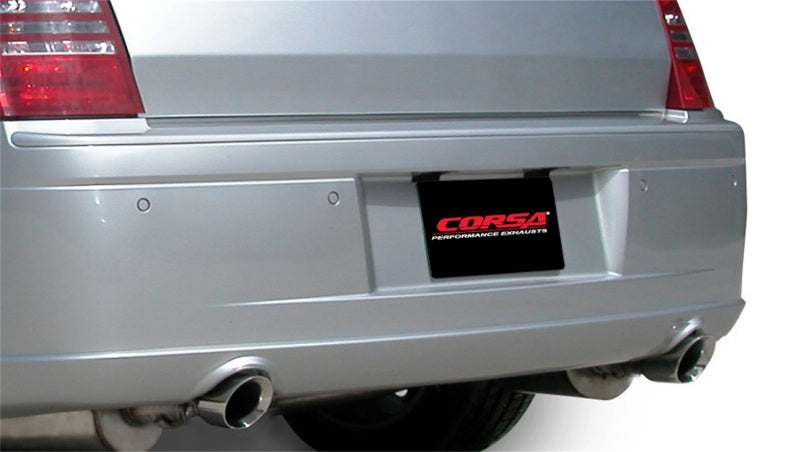 Corsa 05-10 Dodge Charger No Towing Hitch R/T 5.7L V8 Polished Xtreme Cat-Back Exhaust-thumbmail-4