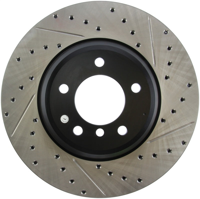 StopTech 07-09 BMW 335 (E90/E92/E93) Slotted & Drilled Left Front Rotor-thumbmail-11
