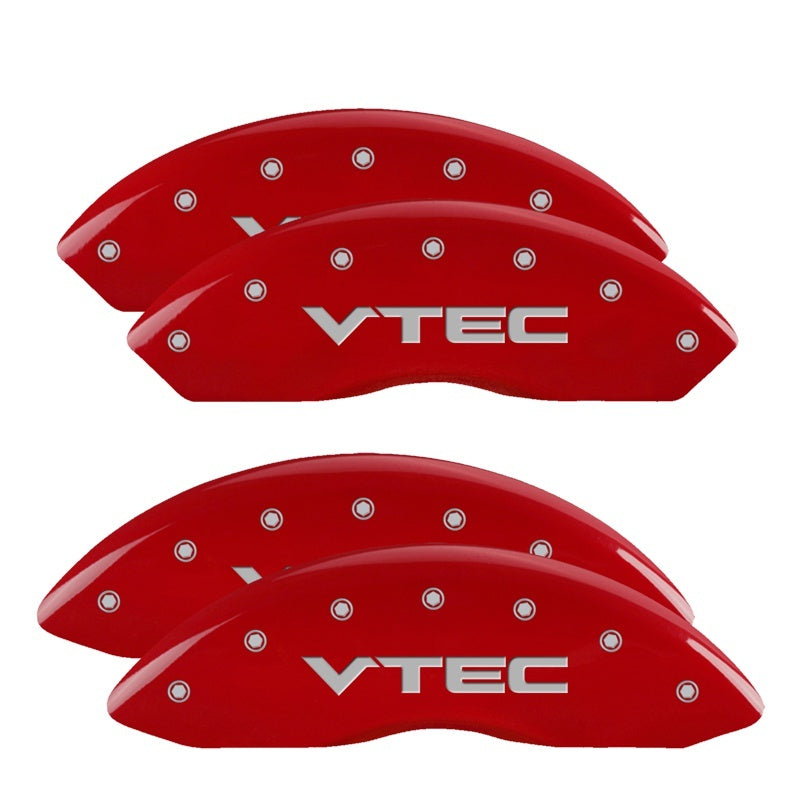 MGP 4 Caliper Covers Engraved Front & Rear Vtech Red finish silver ch-thumbmail-2